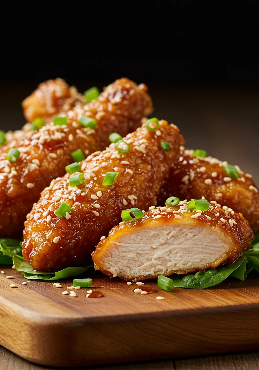 Crispy Bang Bang Chicken - tertiary view